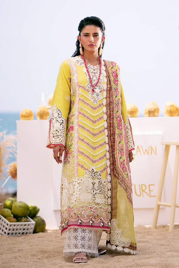 AJR Couture | Dastan Luxury Lawn 25 | Sunset - by - Libasekhas UK - Registered Vendor of : AJR Couture - 100% Original Designer Dresss