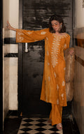 Asifa and Nabeel | Zephyr Formals | Sunset Velvet Ensemble - by Libasekhas UK - Registered Vendor of : Asifa and Nabeel - 100% Original Designer Dress