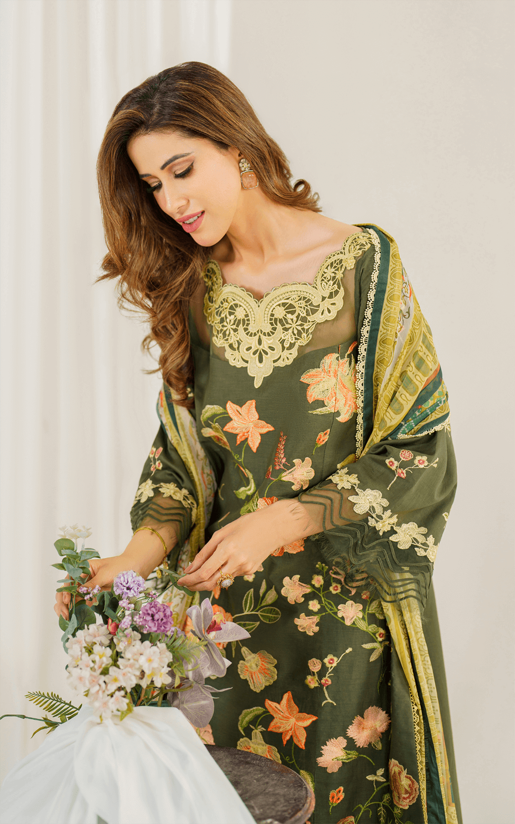Asifa and Nabeel | Pretty in Pink Limited Edition | Sweet Pea (PP-6) - by - Libasekhas UK - Registered Vendor of : Asifa and Nabeel - 100% Original Designer Dresss