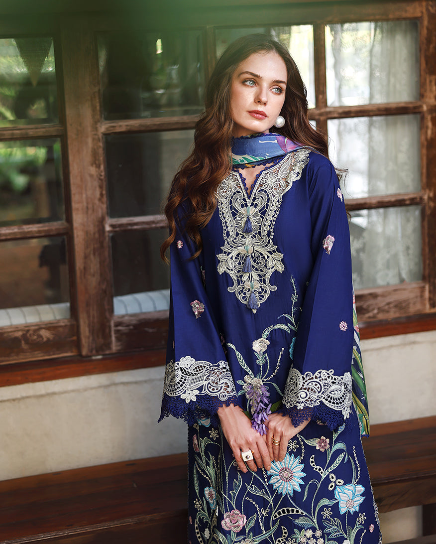 Mushq | The Secret Garden Lawn | Sylphae - by Libasekhas UK - Registered Vendor of : Mushq - 100% Original Designer Dress