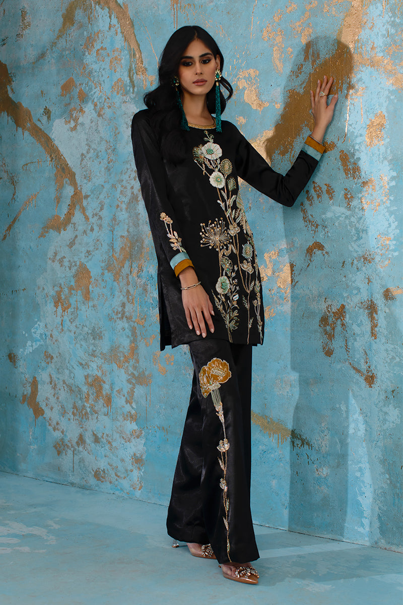 Wardha Saleem | Luxury Pret Fusion Wear | GISELE - FORMAL ( 2 PC) - by - Libasekhas UK - Registered Vendor of : Wardha Saleem - 100% Original Designer Dresss