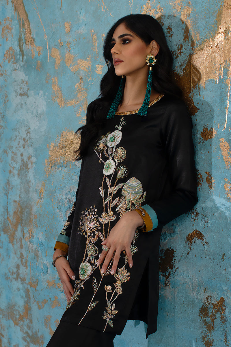 Wardha Saleem | Luxury Pret Fusion Wear | GISELE - FORMAL ( 2 PC) - by - Libasekhas UK - Registered Vendor of : Wardha Saleem - 100% Original Designer Dresss