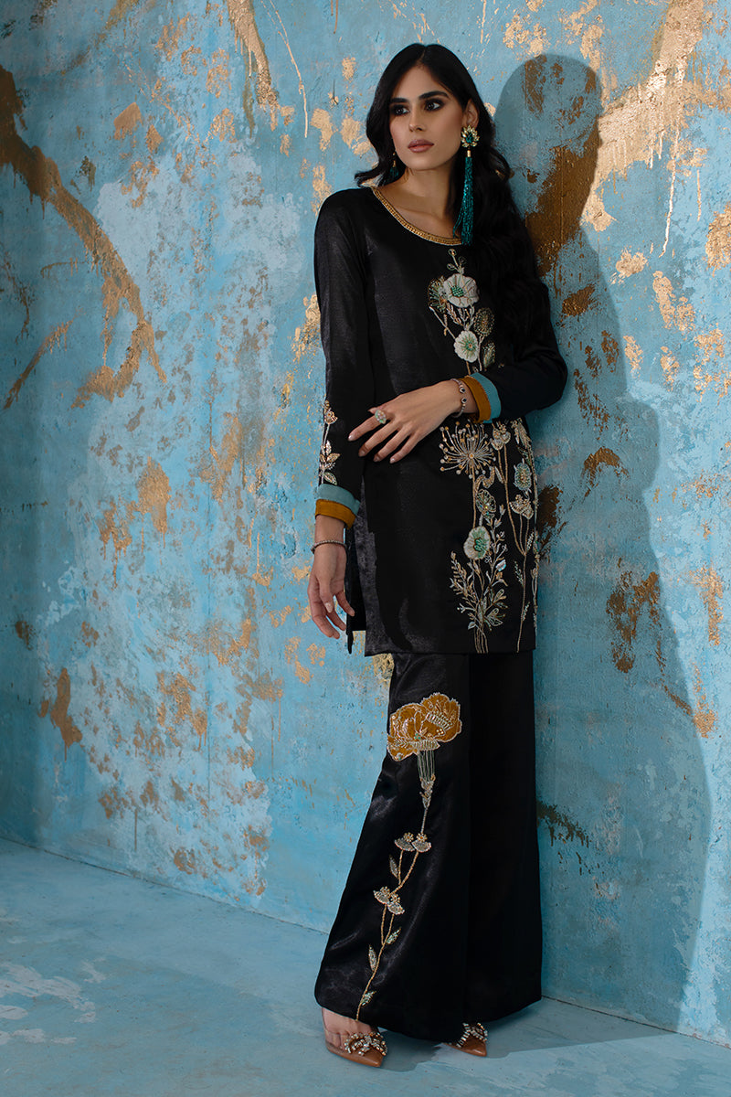 Wardha Saleem | Luxury Pret Fusion Wear | GISELE - FORMAL ( 2 PC) - by - Libasekhas UK - Registered Vendor of : Wardha Saleem - 100% Original Designer Dresss