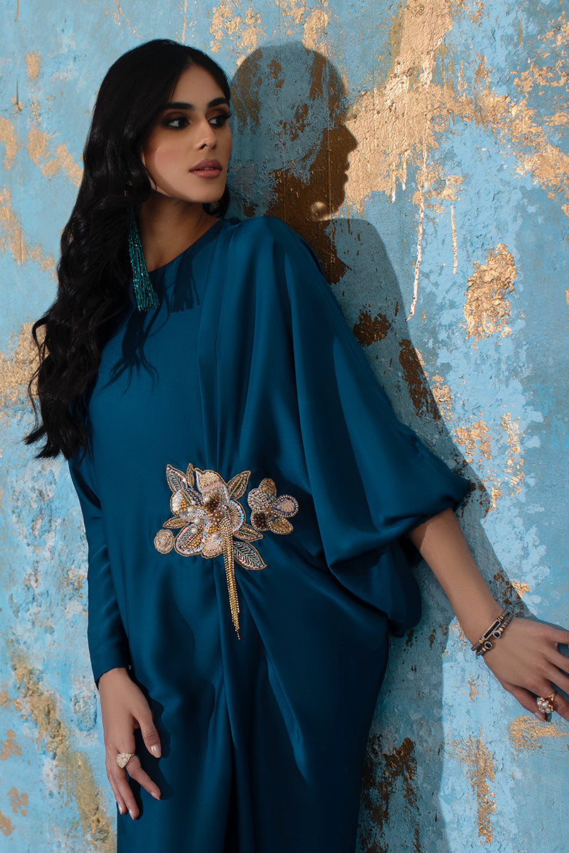 Wardha Saleem | Luxury Pret Fusion Wear | AVA - KAFTAN - by - Libasekhas UK - Registered Vendor of : Wardha Saleem - 100% Original Designer Dresss