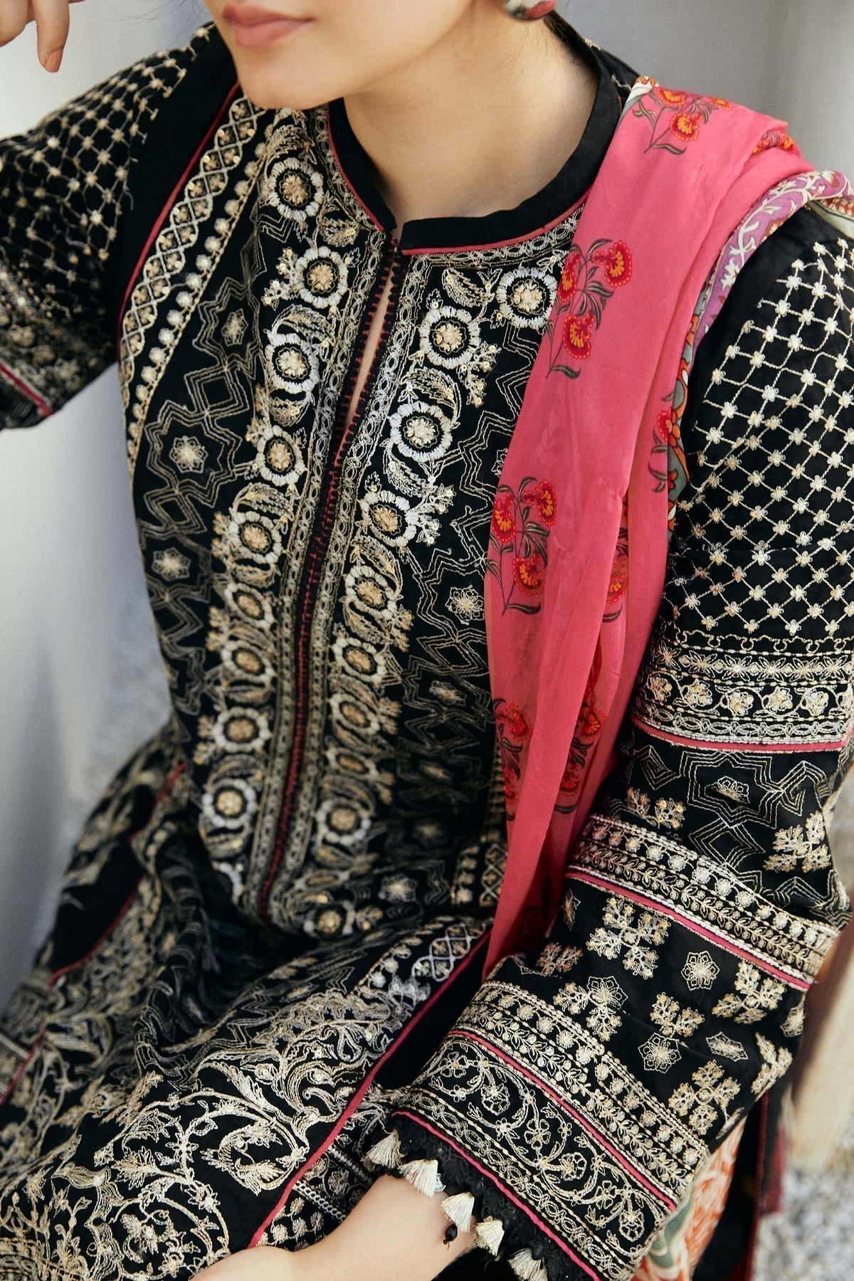 Zara Shahjahan | Coco Lawn Eid Edit 24 | TAJ-D6 - by - Libasekhas UK - Registered Vendor of : Zara Shahjahan - 100% Original Designer Dresss