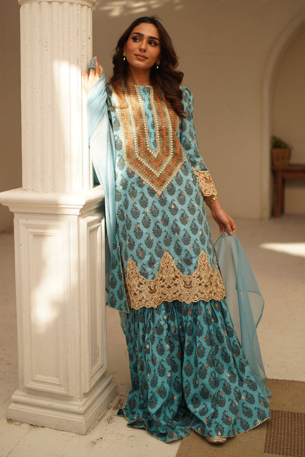 Ego | Diva Premium | ZEENAT 3 PIECE - by - Libasekhas UK - Registered Vendor of : Ego - 100% Original Designer Dresss