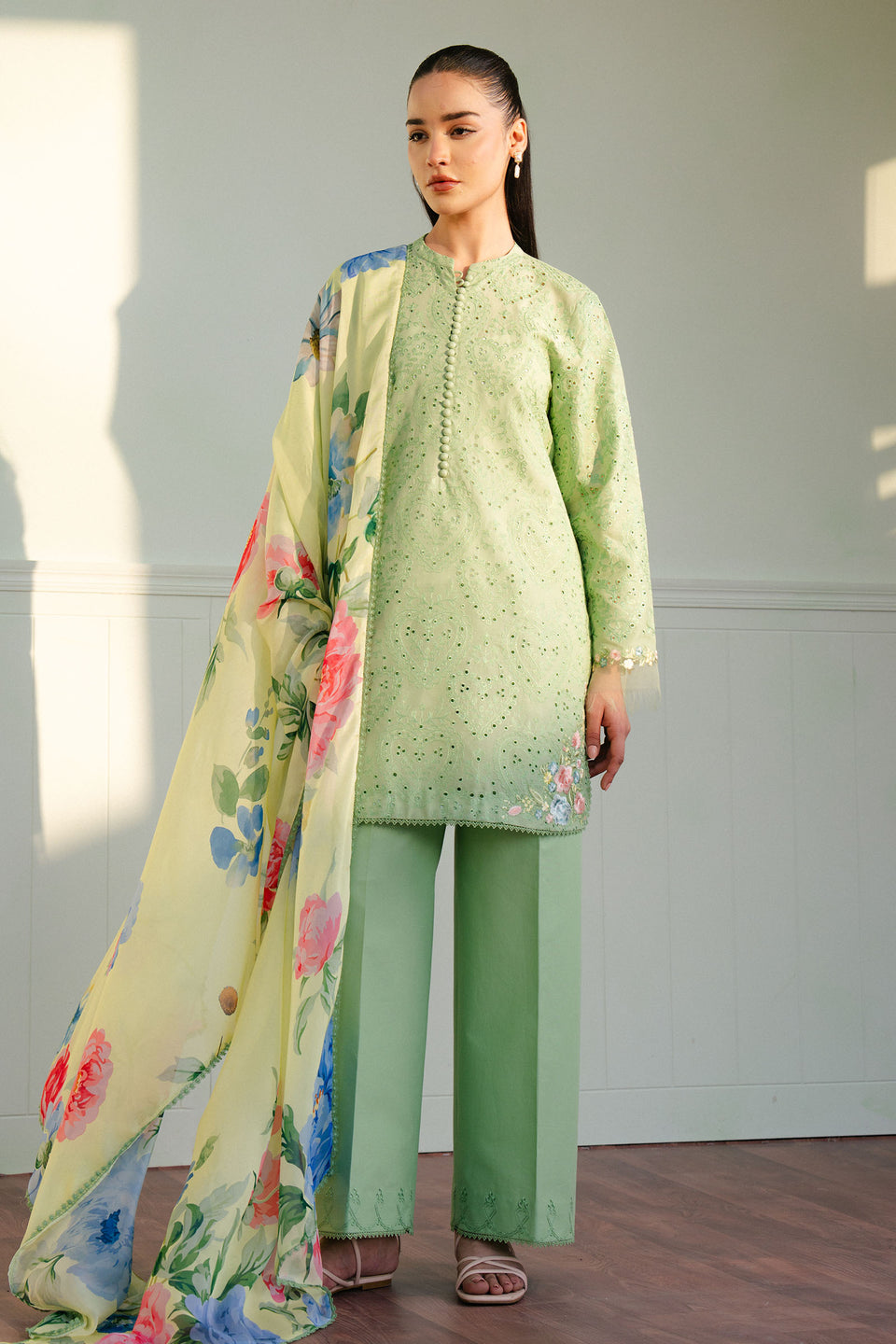 Zara Shahjahan | Coco Lawn 25 | TINA-3B - by - Libasekhas UK - Registered Vendor of : Zara Shahjahan - 100% Original Designer Dresss