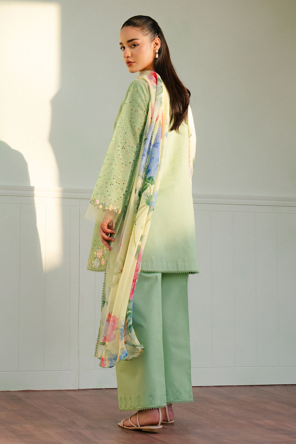 Zara Shahjahan | Coco Lawn 25 | TINA-3B - by - Libasekhas UK - Registered Vendor of : Zara Shahjahan - 100% Original Designer Dresss