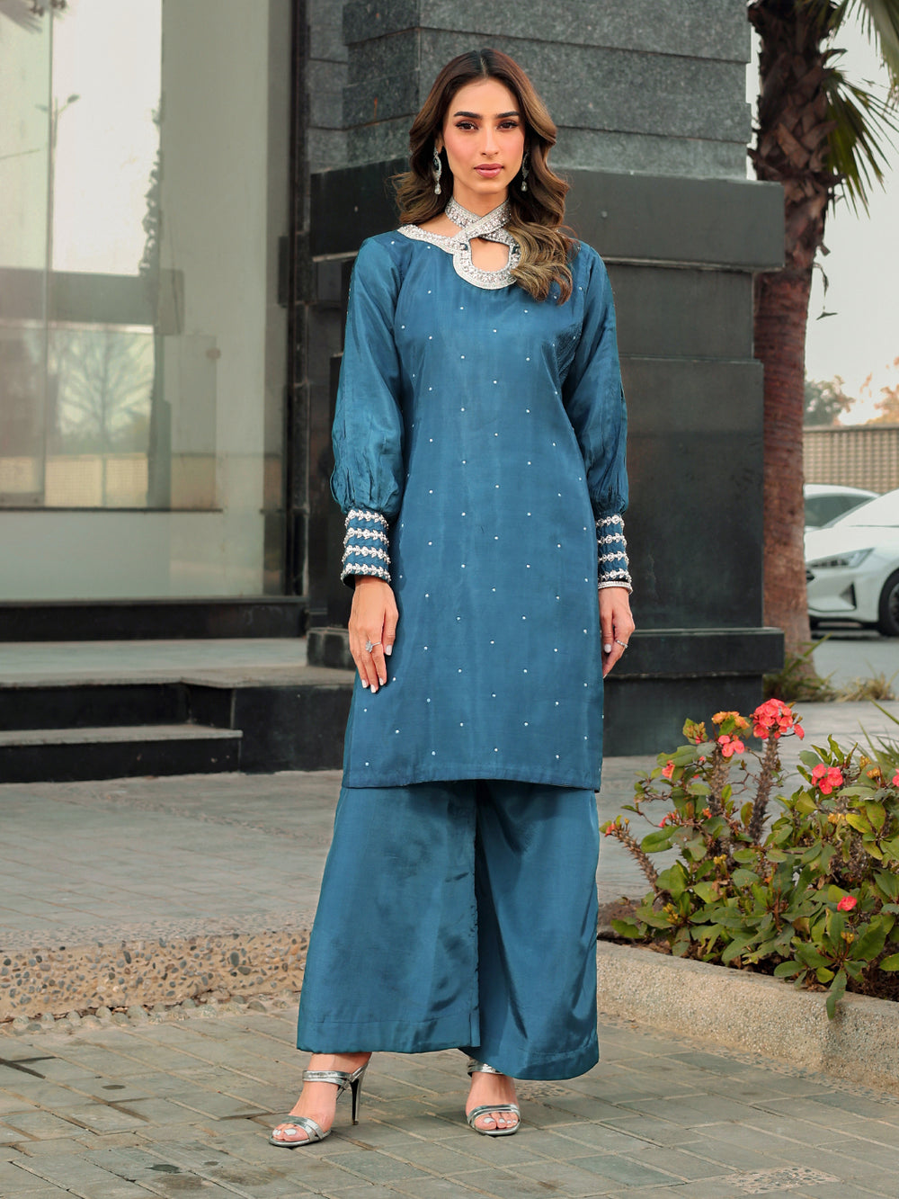 Ain | Raya Luxury Formals | AN-109 TOPAZ - by Libasekhas UK - Registered Vendor of : Ain - 100% Original Designer Dress