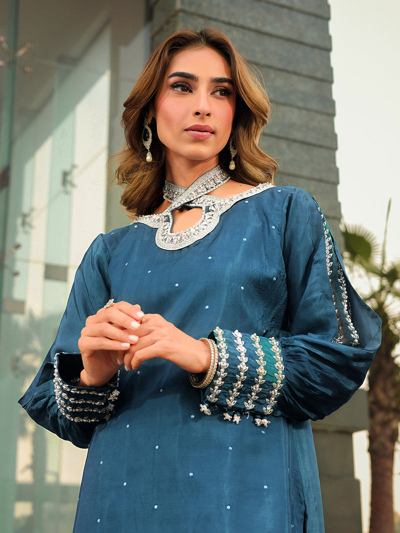 Ain | Raya Luxury Formals | AN-109 TOPAZ - by Libasekhas UK - Registered Vendor of : Ain - 100% Original Designer Dress