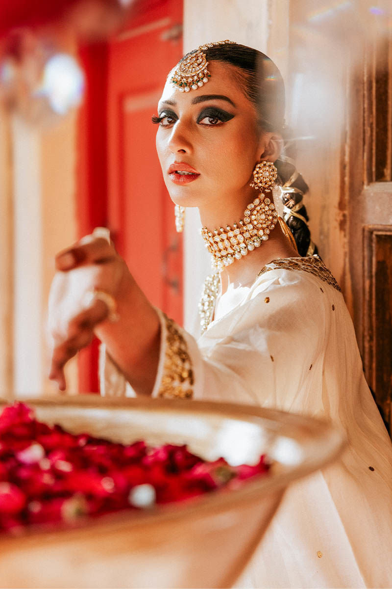 The Pink Tree Company | Gota Tikli | RANI HAAR - by - Libasekhas UK - Registered Vendor of : The Pink Tree Company - 100% Original Designer Dresss