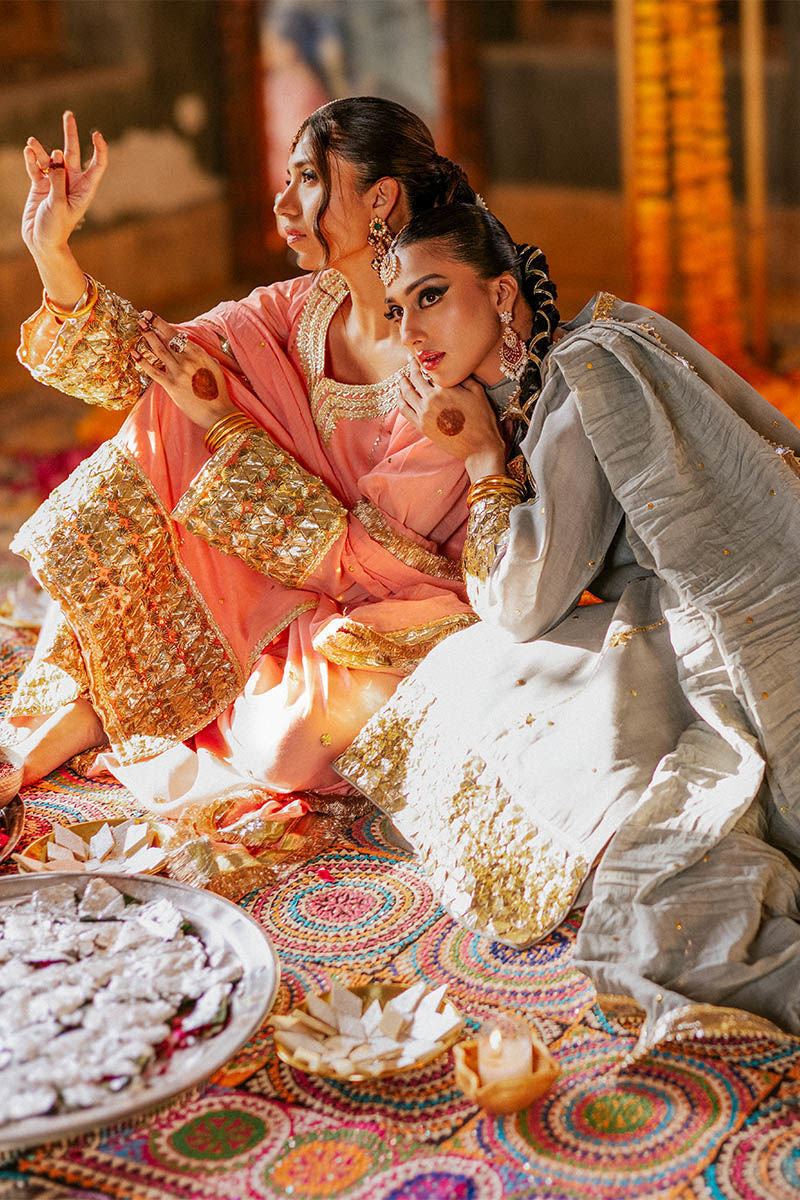 The Pink Tree Company | Gota Tikli | KARAN PHOOL - by - Libasekhas UK - Registered Vendor of : The Pink Tree Company - 100% Original Designer Dresss