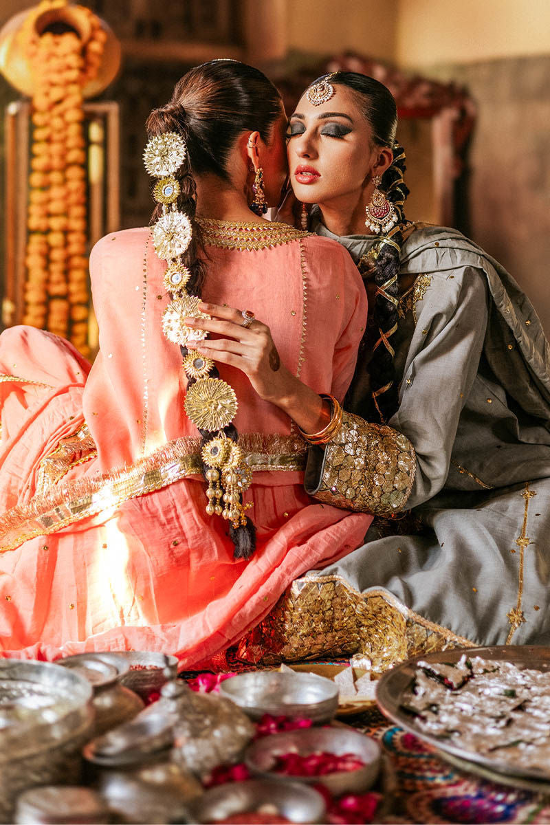 The Pink Tree Company | Gota Tikli | CHAMPA KALI - by - Libasekhas UK - Registered Vendor of : The Pink Tree Company - 100% Original Designer Dresss