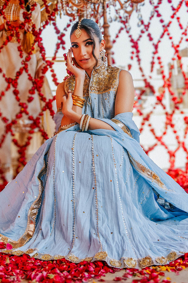 The Pink Tree Company | Gota Tikli | GULLU BAND - by - Libasekhas UK - Registered Vendor of : The Pink Tree Company - 100% Original Designer Dresss