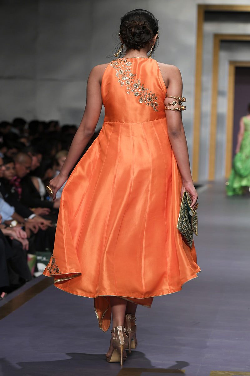 The Pink Tree Company | Wedding Wear | TANGERINE PHOENIX - by - Libasekhas UK - Registered Vendor of : The Pink Tree Company - 100% Original Designer Dresss