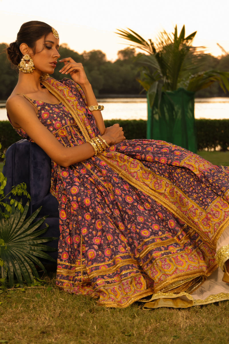 The Pink Tree Company | Wedding Wear | PLUM PASSION - by - Libasekhas UK - Registered Vendor of : The Pink Tree Company - 100% Original Designer Dresss