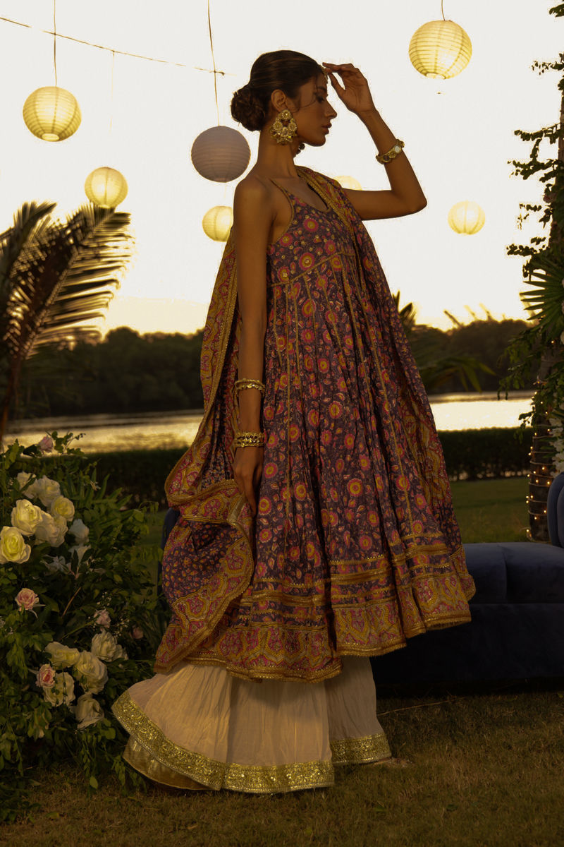The Pink Tree Company | Wedding Wear | PLUM PASSION - by - Libasekhas UK - Registered Vendor of : The Pink Tree Company - 100% Original Designer Dresss