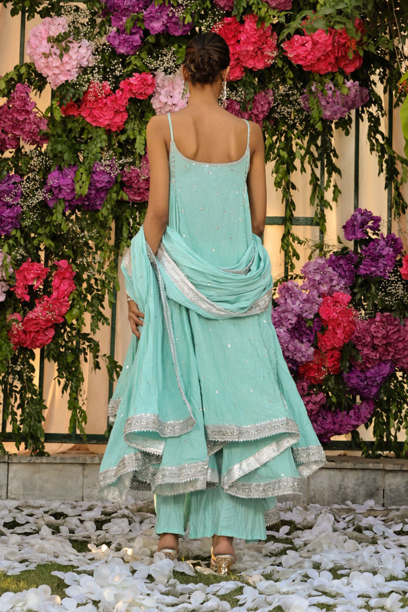 The Pink Tree Company | Wedding Wear | AZURE ALLURE - by - Libasekhas UK - Registered Vendor of : The Pink Tree Company - 100% Original Designer Dresss