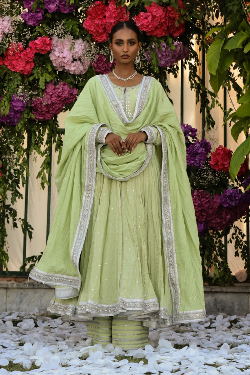 The Pink Tree Company | Wedding Wear | LEAFY BLUSH - by - Libasekhas UK - Registered Vendor of : The Pink Tree Company - 100% Original Designer Dresss