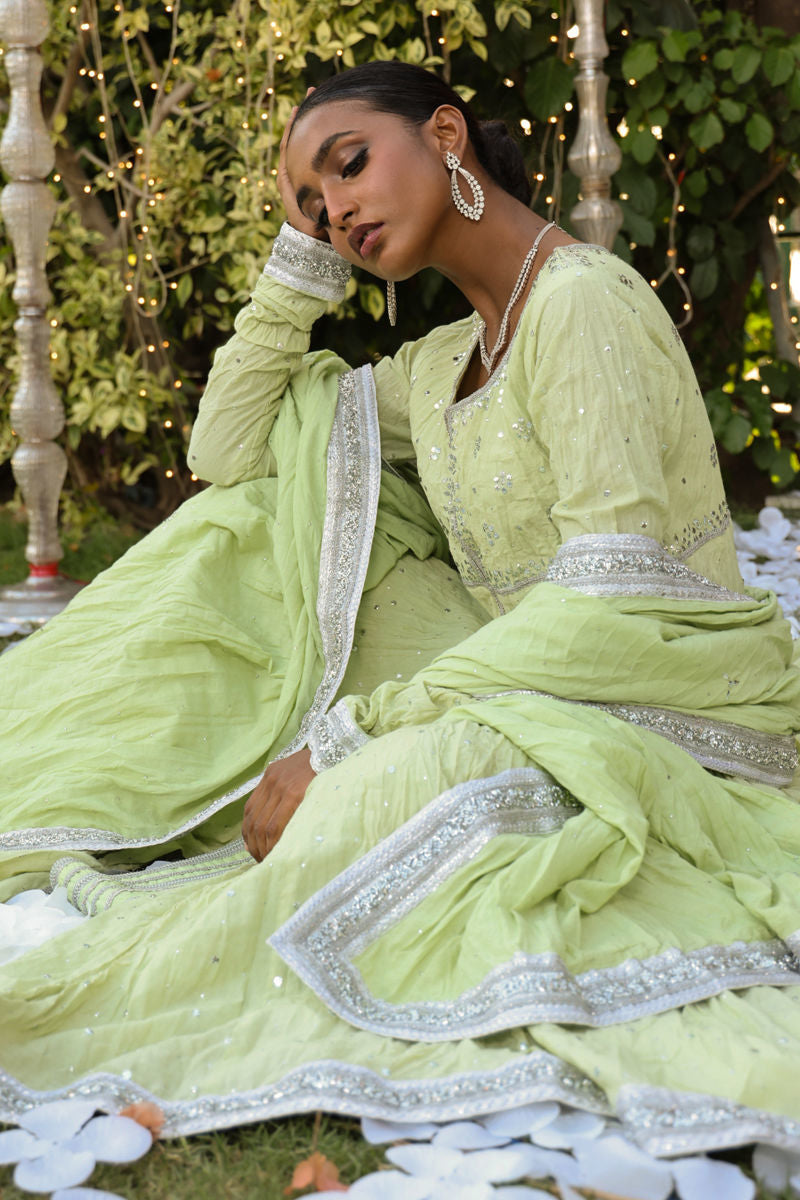 The Pink Tree Company | Wedding Wear | LEAFY BLUSH - by - Libasekhas UK - Registered Vendor of : The Pink Tree Company - 100% Original Designer Dresss
