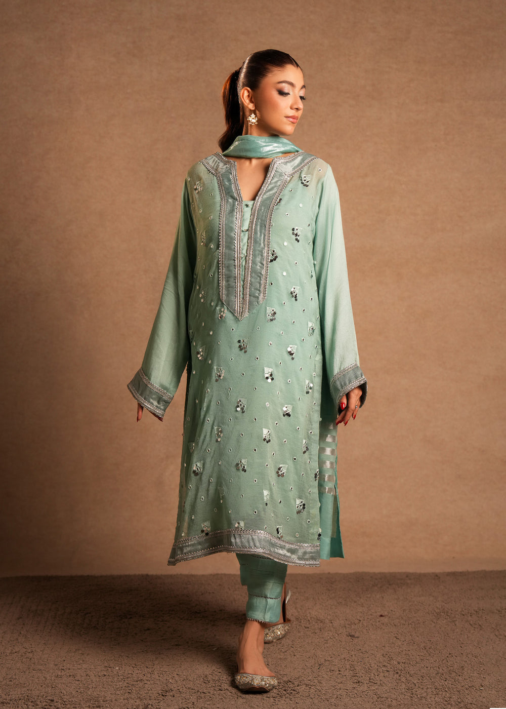 Laj | Festive Eid 25 | PRT-1309 - by - Libasekhas UK - Registered Vendor of : Laj - 100% Original Designer Dresss