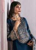 Sahane | There She Glows  | TSG-04 Azure - There She Glows - by - Libasekhas UK - Registered Vendor of : Sahane - 100% Original Designer Dresss