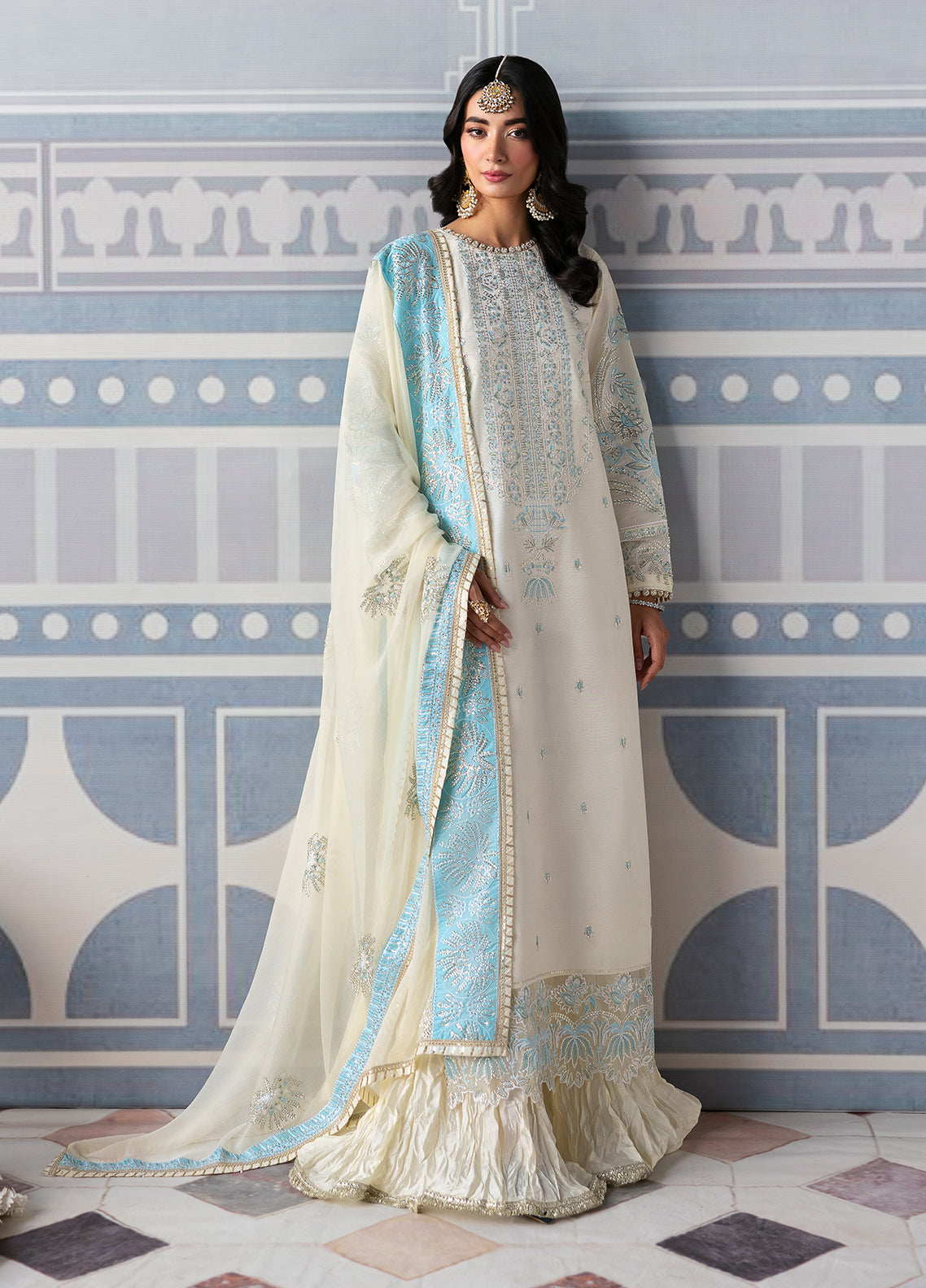 Sahane | There She Glows  | TSG-03 Glow - by - Libasekhas UK - Registered Vendor of : Sahane - 100% Original Designer Dresss