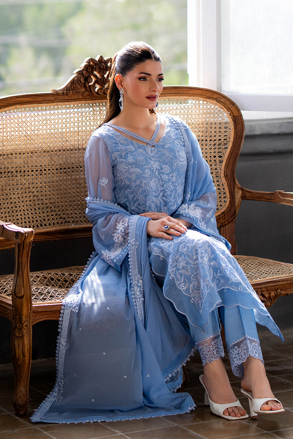 Azure | Ensembles | Twilight Ash - by Libasekhas UK - Registered Vendor of : Azure - 100% Original Designer Dress