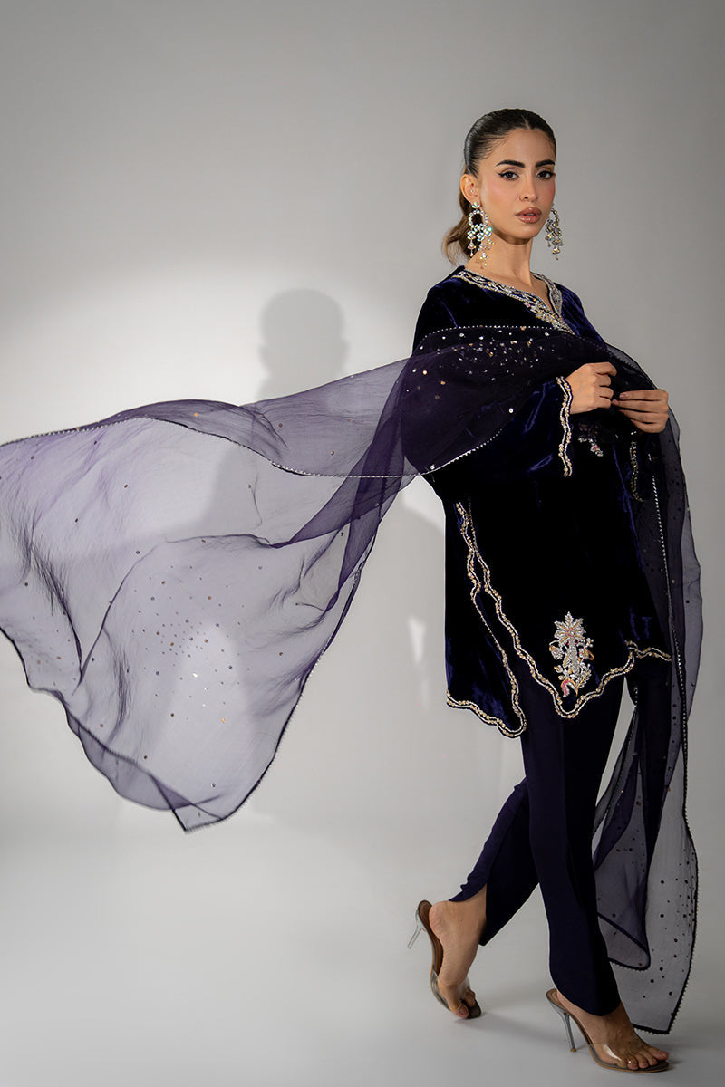 Mina Hassan | Winter 25 | Ushna - by Libasekhas UK - Registered Vendor of : Mina Hassan - 100% Original Designer Dress