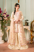 Qalamkar | Luxe Silk 26 | QSL-03 SOLENE - by Libasekhas UK - Registered Vendor of : Qalamkar - 100% Original Designer Dress