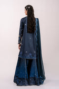 Qalamkar | Luxe Silk 26 | QSL-06 NERINA - by Libasekhas UK - Registered Vendor of : Qalamkar - 100% Original Designer Dress