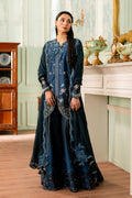 Qalamkar | Luxe Silk 26 | QSL-06 NERINA - by Libasekhas UK - Registered Vendor of : Qalamkar - 100% Original Designer Dress