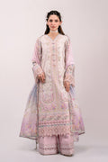 Qalamkar | Luxe Silk 26 | QSL-02 CALISTA - by Libasekhas UK - Registered Vendor of : Qalamkar - 100% Original Designer Dress