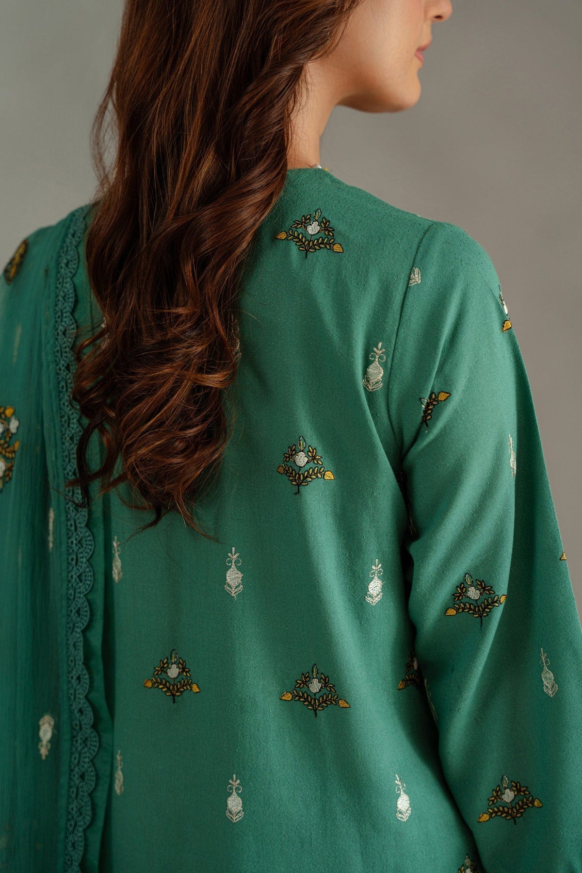 Taana Baana | Manzil Winter |  M3406B - by - Libasekhas UK - Registered Vendor of : Taana Baana - 100% Original Designer Dresss
