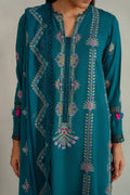 Taana Baana | Manzil Winter |  S3389B - by - Libasekhas UK - Registered Vendor of : Taana Baana - 100% Original Designer Dresss