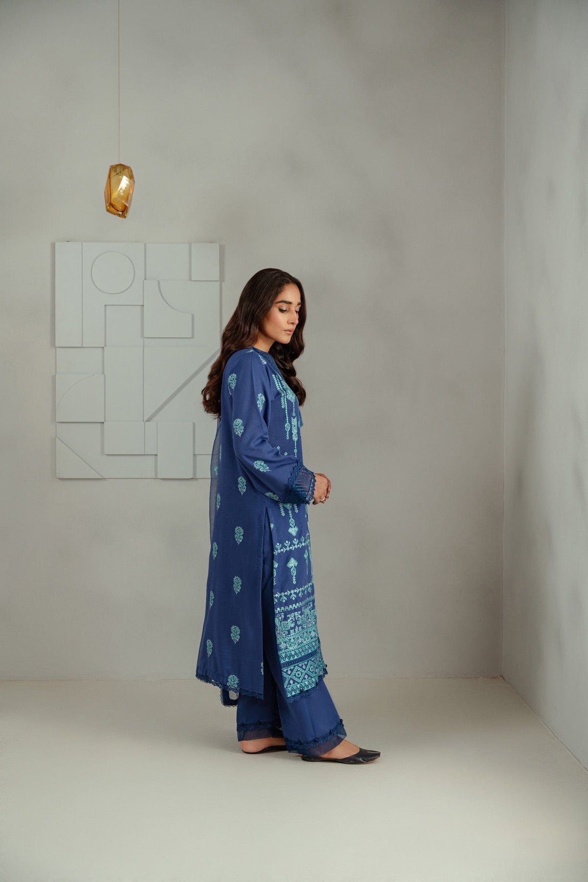 Taana Baana | Manzil Winter |  S3391A - by - Libasekhas UK - Registered Vendor of : Taana Baana - 100% Original Designer Dresss