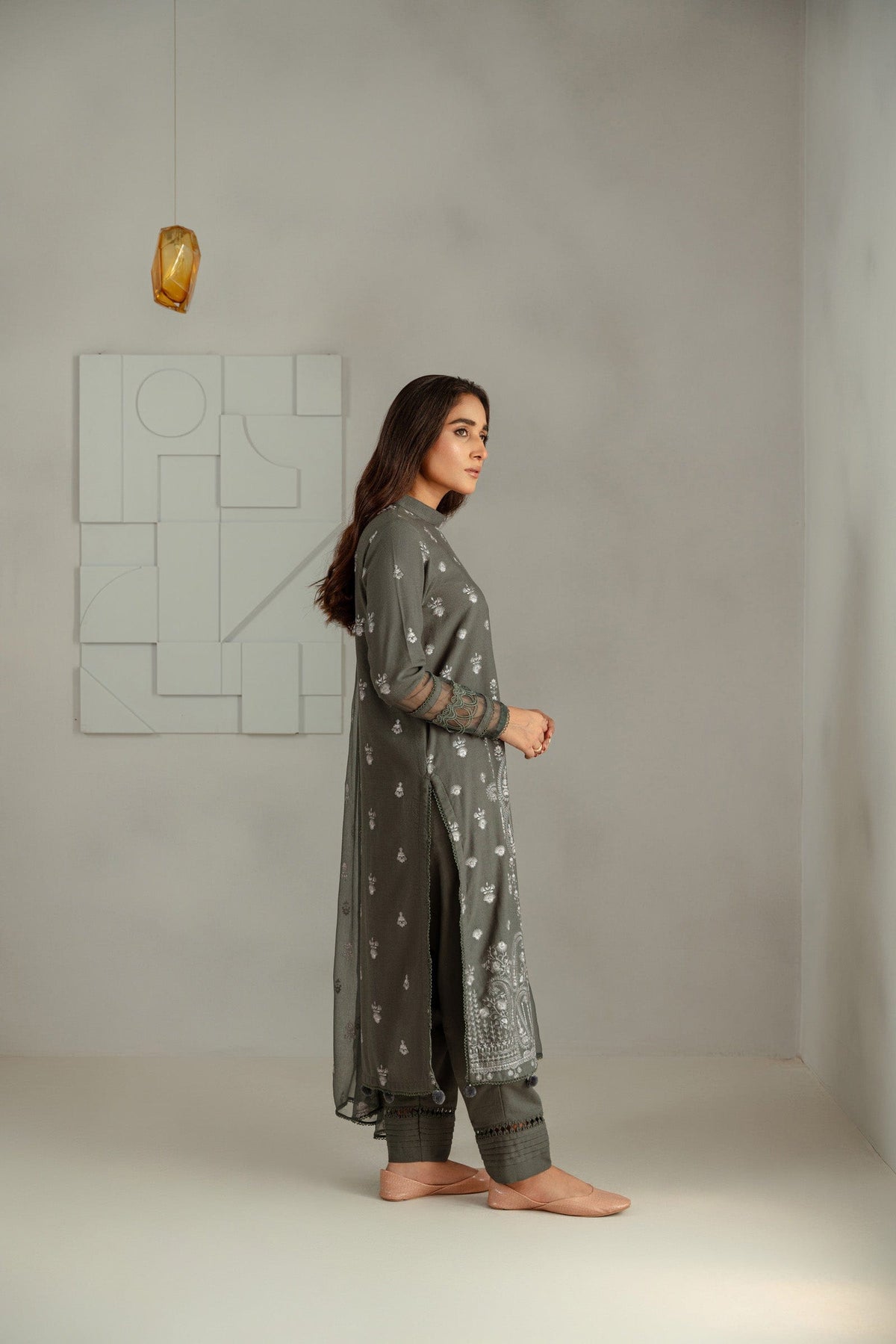 Taana Baana | Manzil Winter |  S3390A - by - Libasekhas UK - Registered Vendor of : Taana Baana - 100% Original Designer Dresss