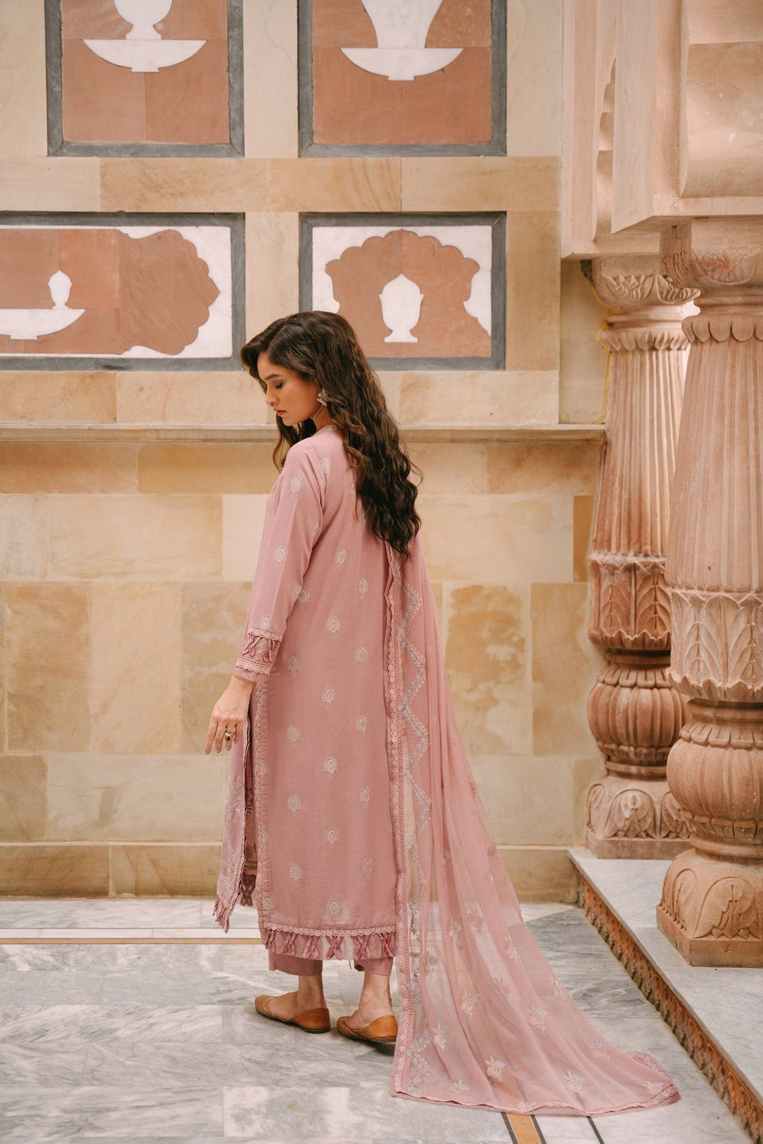 Taana Baana | Manzil Winter |  S3389A - by - Libasekhas UK - Registered Vendor of : Taana Baana - 100% Original Designer Dresss