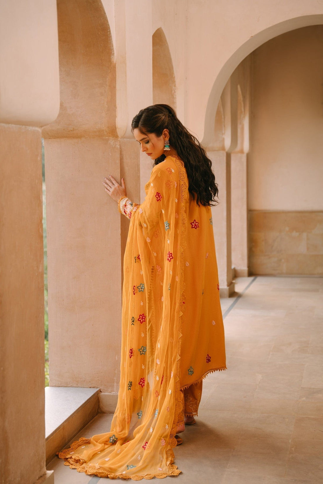 Taana Baana | Manzil Winter |  C3408A - by - Libasekhas UK - Registered Vendor of : Taana Baana - 100% Original Designer Dresss