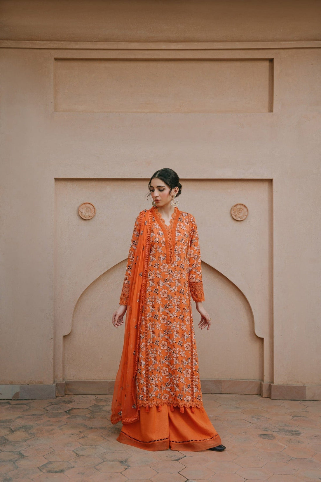 Taana Baana | Manzil Winter |  C3411A - by - Libasekhas UK - Registered Vendor of : Taana Baana - 100% Original Designer Dresss