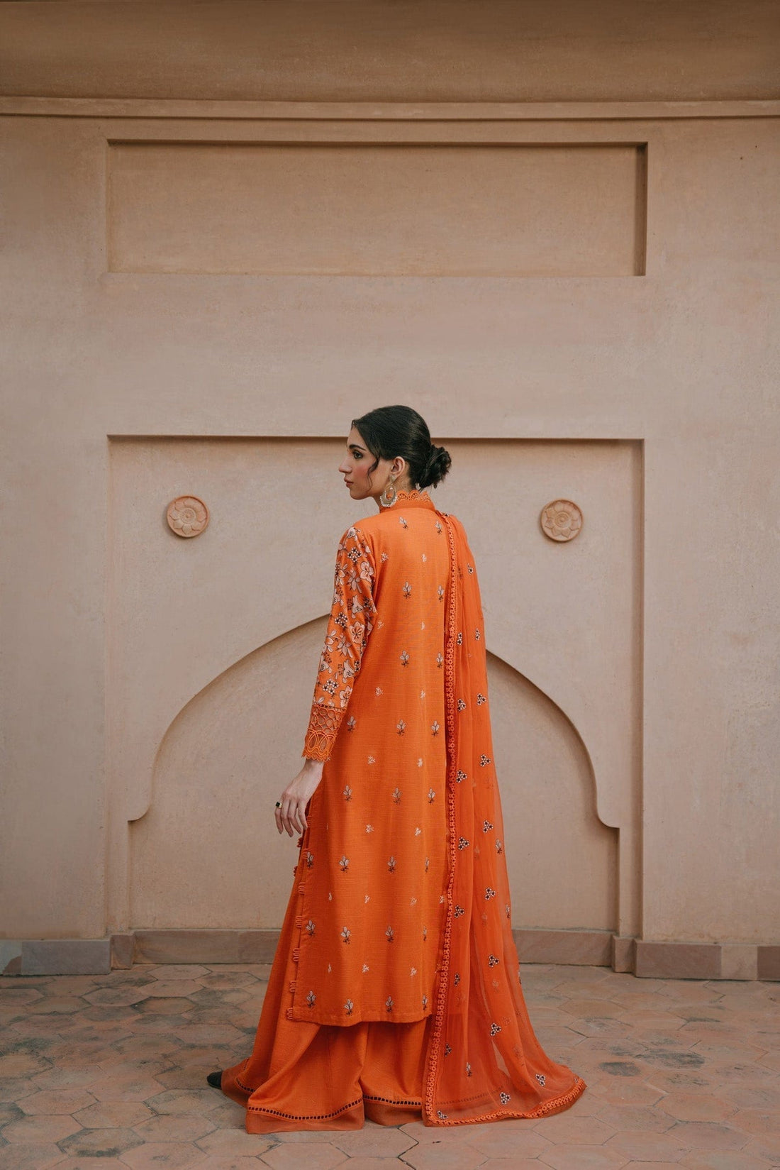 Taana Baana | Manzil Winter |  C3411A - by - Libasekhas UK - Registered Vendor of : Taana Baana - 100% Original Designer Dresss