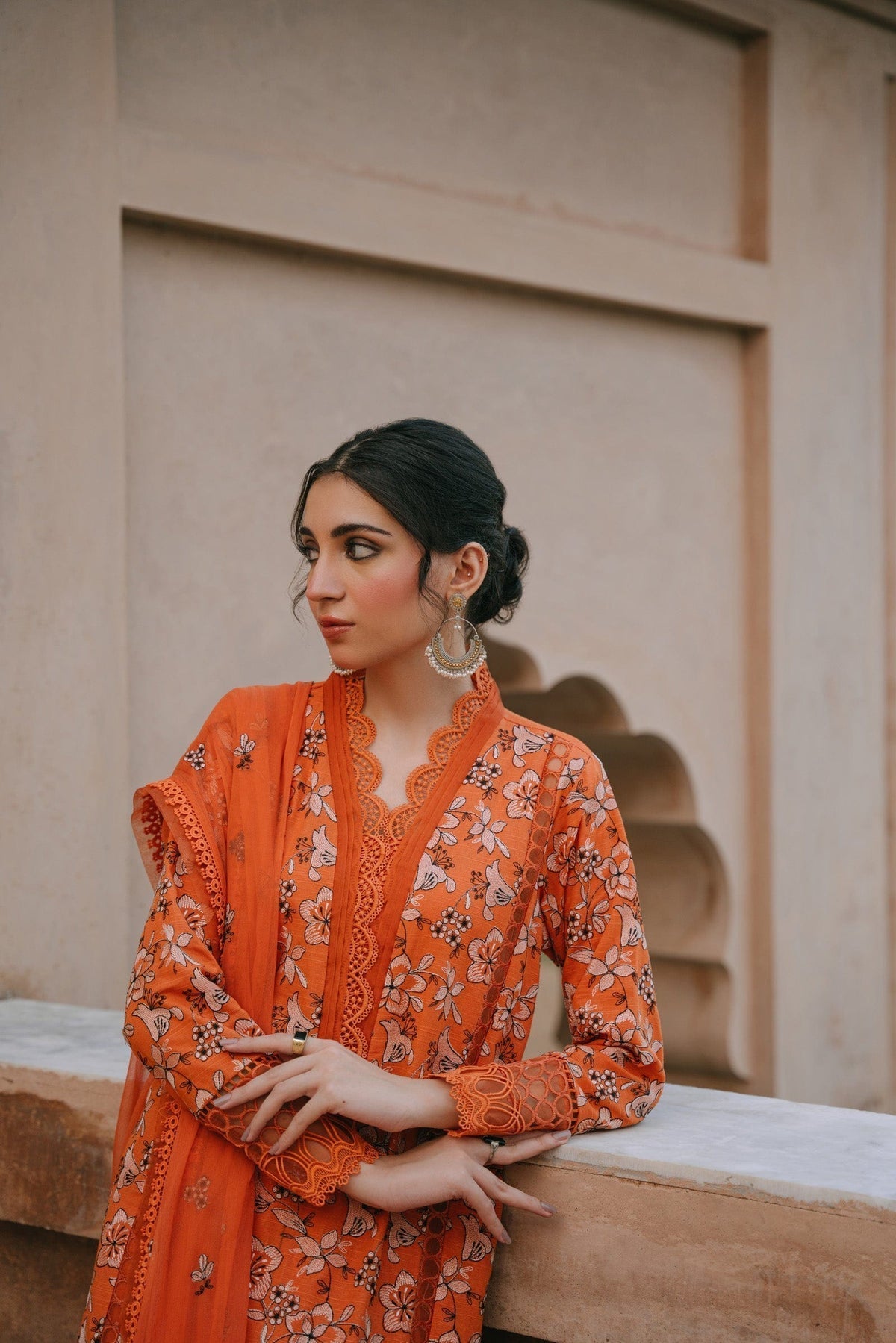 Taana Baana | Manzil Winter |  C3411A - by - Libasekhas UK - Registered Vendor of : Taana Baana - 100% Original Designer Dresss