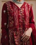 Taana Baana | Manzil Winter |  M3402B - by - Libasekhas UK - Registered Vendor of : Taana Baana - 100% Original Designer Dresss
