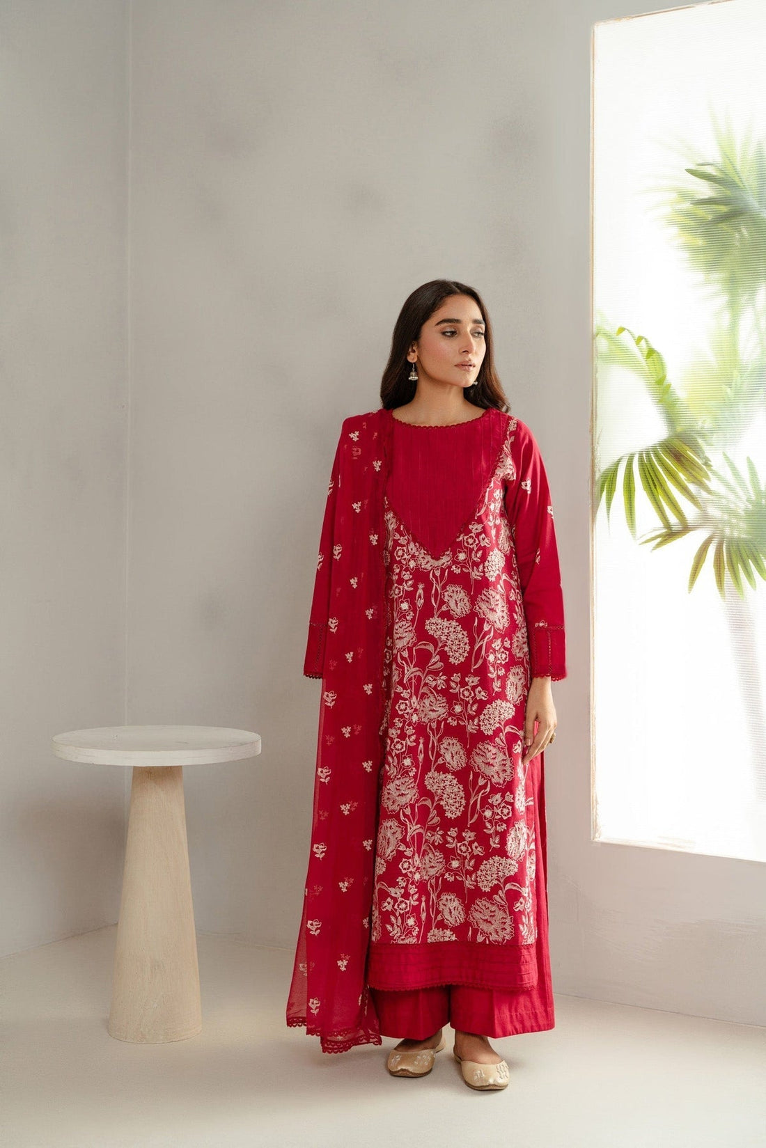 Taana Baana | Manzil Winter |  C3412A - by - Libasekhas UK - Registered Vendor of : Taana Baana - 100% Original Designer Dresss