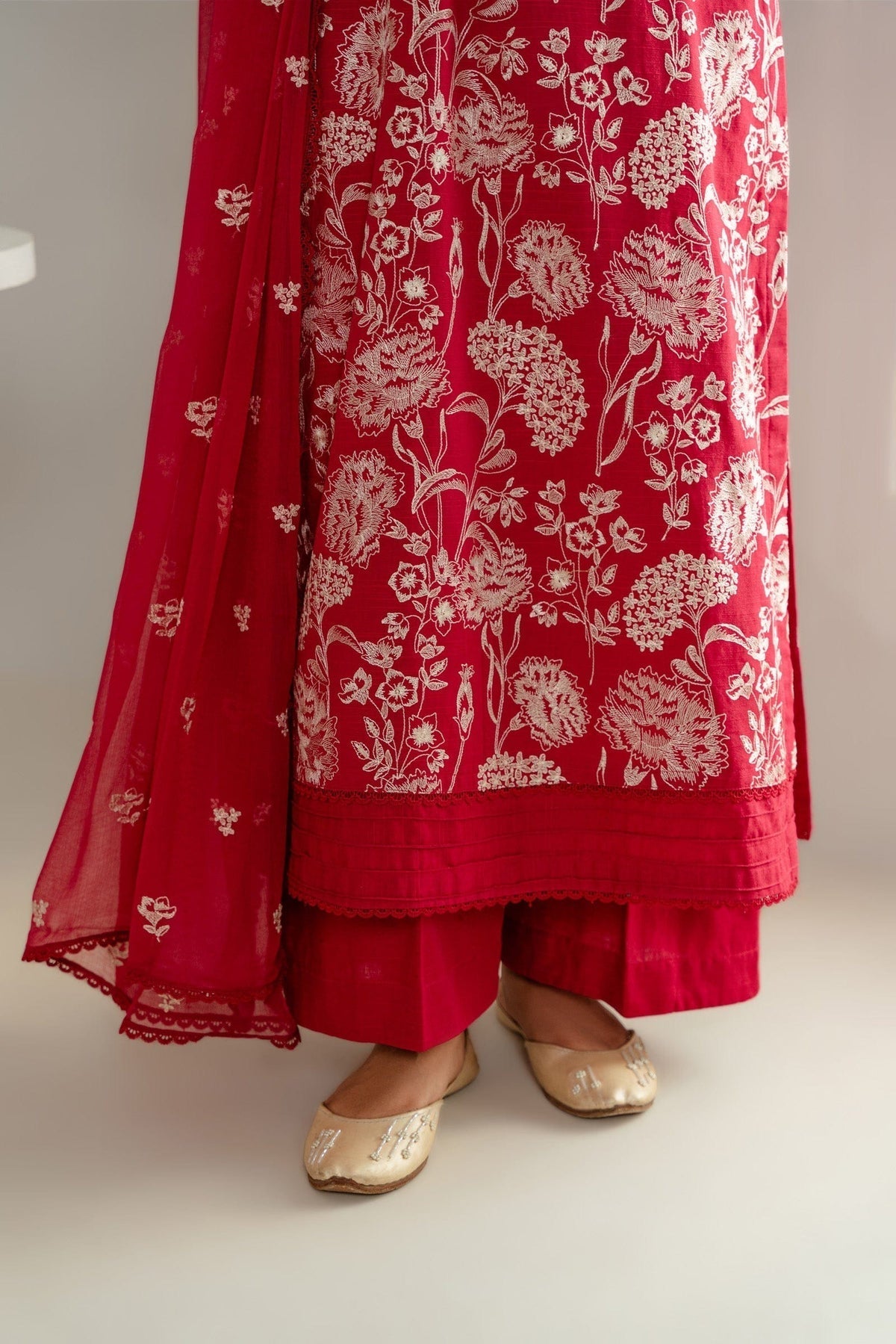 Taana Baana | Manzil Winter |  C3412A - by - Libasekhas UK - Registered Vendor of : Taana Baana - 100% Original Designer Dresss