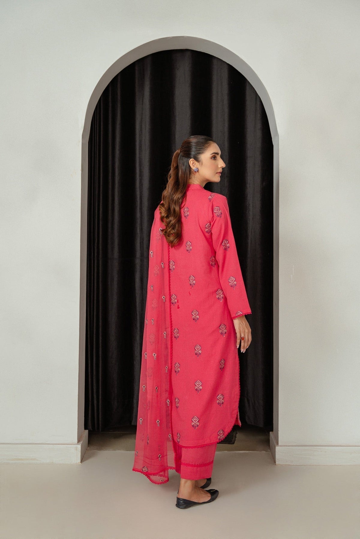Taana Baana | Manzil Winter |  S3391B - by - Libasekhas UK - Registered Vendor of : Taana Baana - 100% Original Designer Dresss