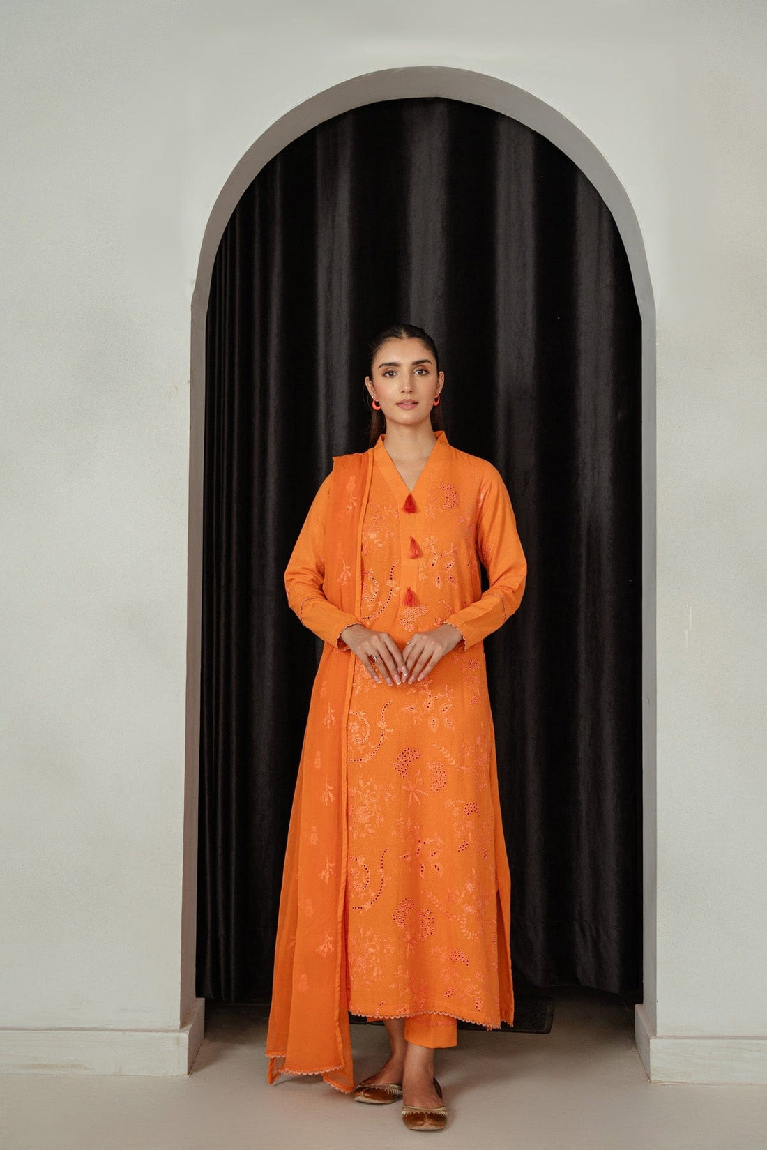 Taana Baana | Manzil Winter |  C3416B - by - Libasekhas UK - Registered Vendor of : Taana Baana - 100% Original Designer Dresss