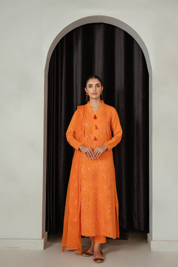 Taana Baana | Manzil Winter |  C3416B - by - Libasekhas UK - Registered Vendor of : Taana Baana - 100% Original Designer Dresss