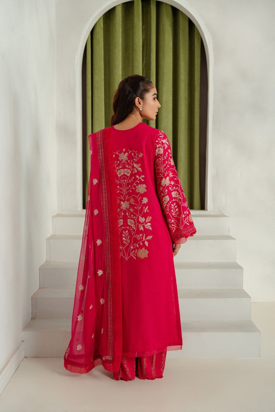 Taana Baana | Manzil Winter |  C3410A - by - Libasekhas UK - Registered Vendor of : Taana Baana - 100% Original Designer Dresss