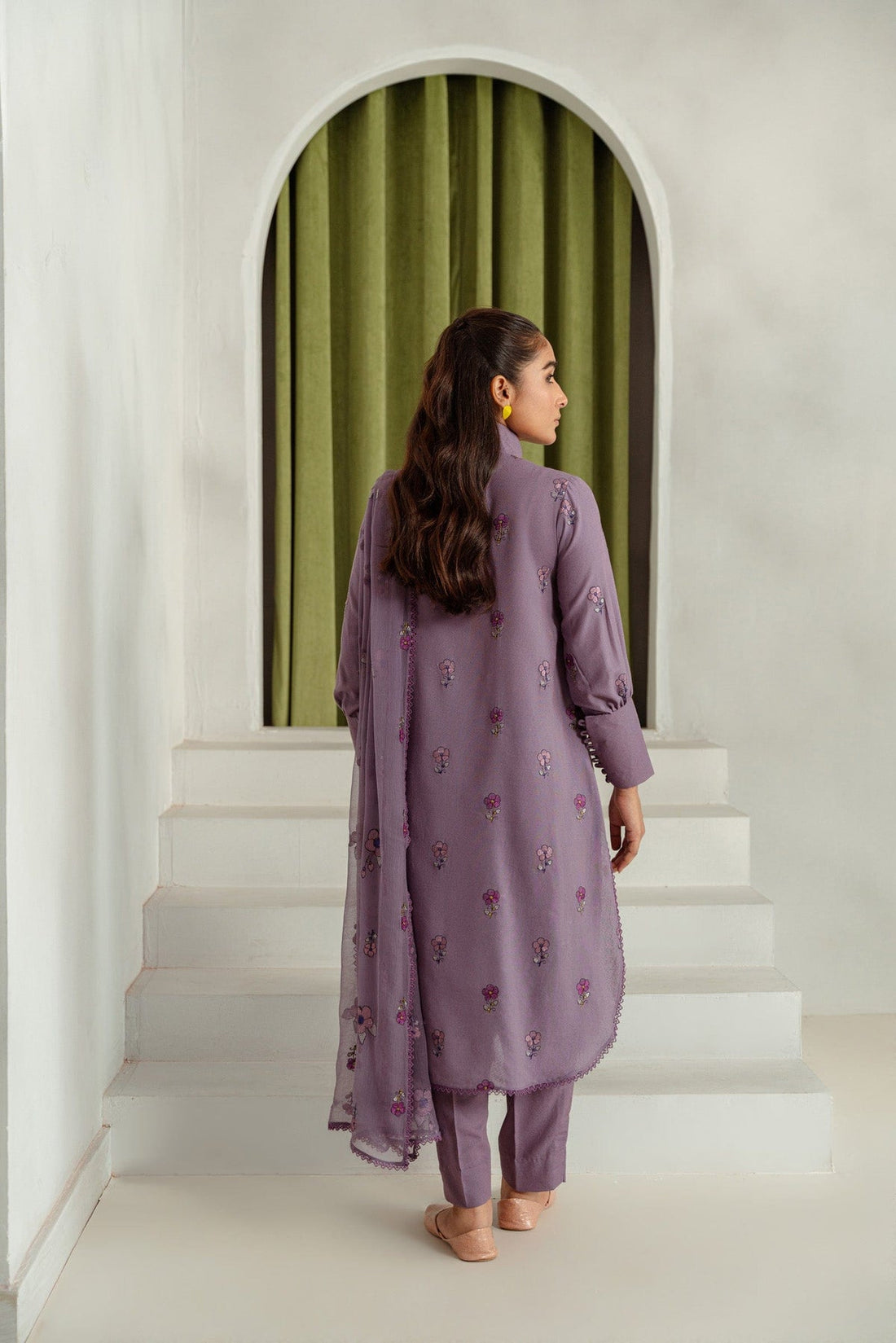 Taana Baana | Manzil Winter |  M3407B - by - Libasekhas UK - Registered Vendor of : Taana Baana - 100% Original Designer Dresss